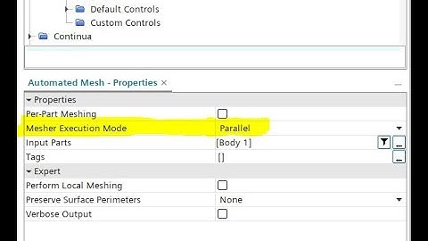 Generating a Mesh in Parallel STAR-CCM+ 2410