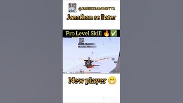 Pro Level Skill 🔥 Jonathan se Bater 💀😱#shorts #bgmi #pubg #pubgmobile #trending #gaming #ytshorts#yt