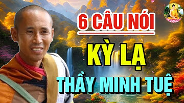 [THÍCH MINH TUỆ] 6 Câu Nói KÌ LẠ Và BÍ ẨN Đến Mức Khó Hiểu - Về Quan Điểm Hạnh Phúc Của Thầy #Mới