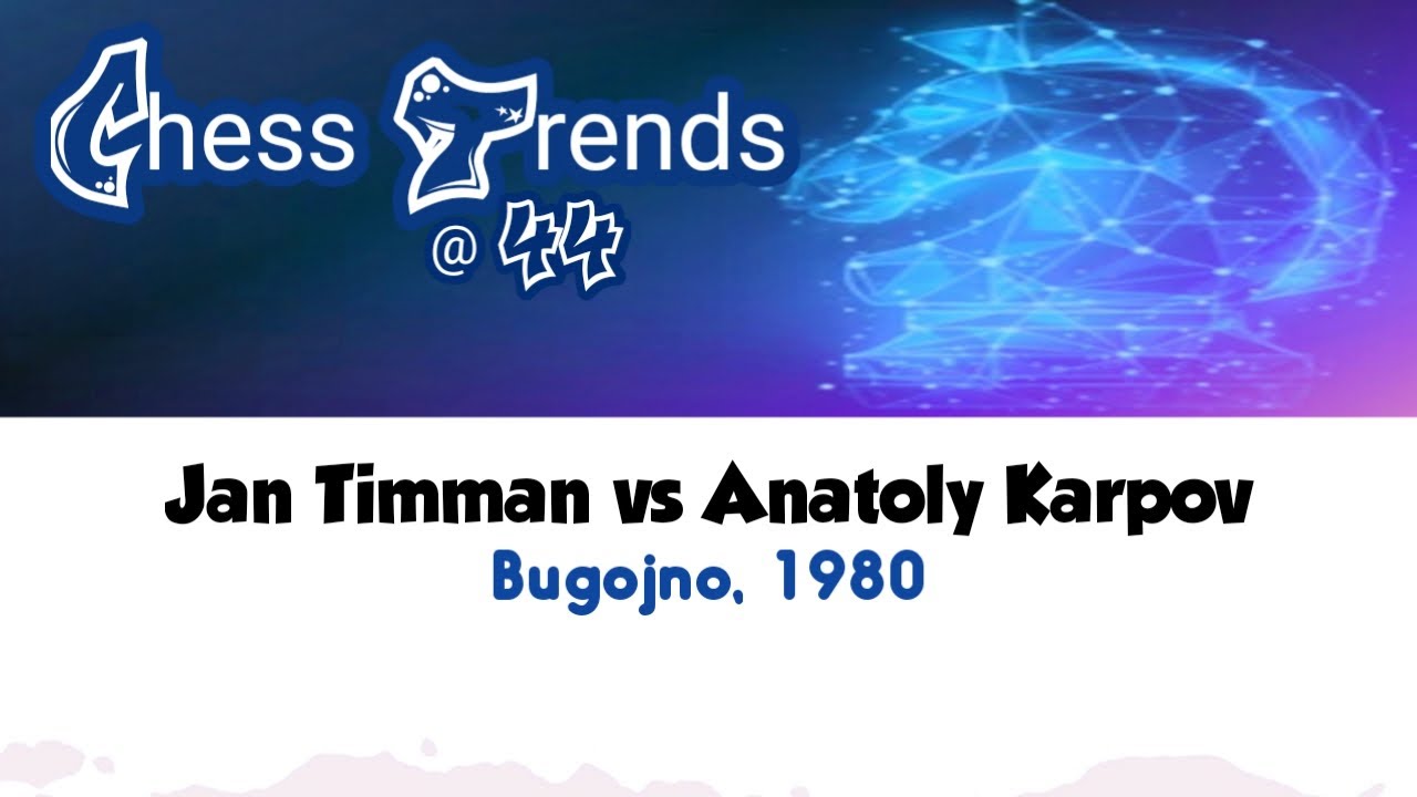 Jan Timman Vs Anatoly Karpov • Bugojno, 1980