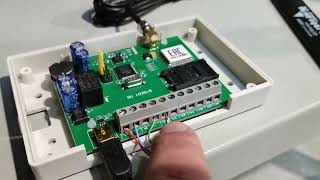 картинка: Подключение GSM модуля NV1025 к приводу R-Tech