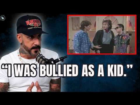 AJ McLean opens up about being bullied as a kid & living to be on stage