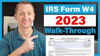 how to fill out the irs form w4 2023