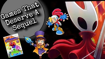 Video Games That Deserved a Sequel!