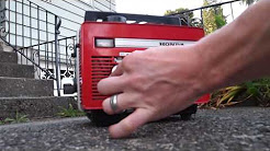 Vintage 1960's Honda E40 II Portable Generator - For Sale - Works - 40W TINY Super SMALL