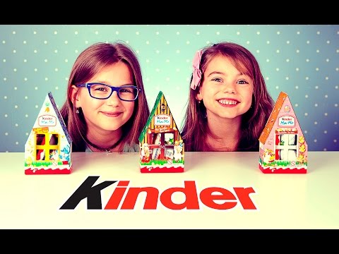 KINDER Mini Mix Opening Kinder Surprise Toys Chocolate Easter Egg
