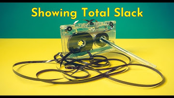 Showing Total Slack in MS Project