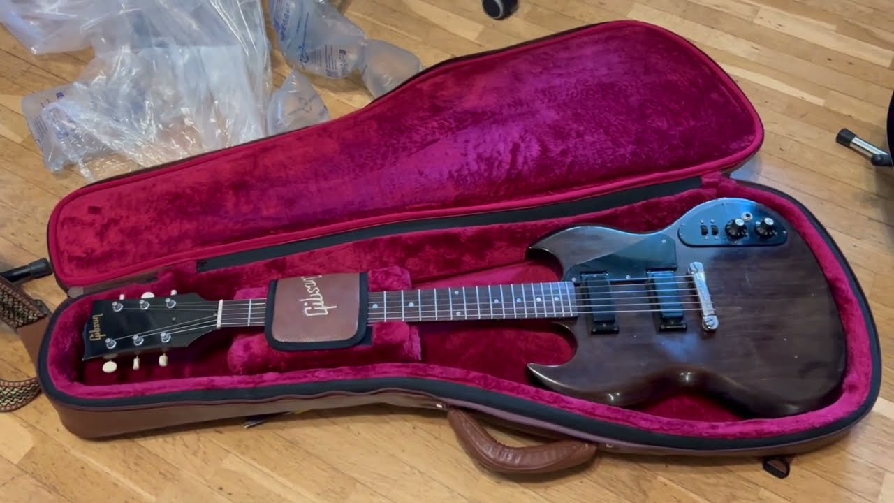 Gibson soft case brown unboxing