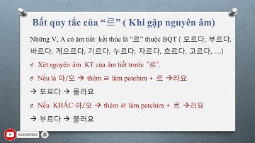 Động tính từ bất quy tắc trong tiếng Hàn (P1) | Tiếng Hàn Tổng Hợp Sơ Cấp 1 #21