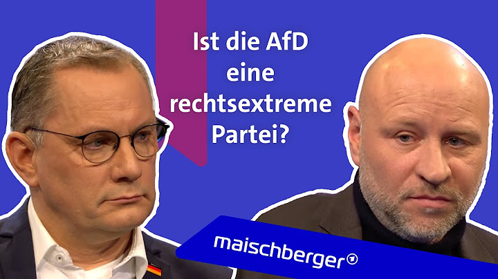 Tino Chrupalla (AfD) und Olaf Sundermeyer über Rechtsextremismus und Remigration | maischberger
