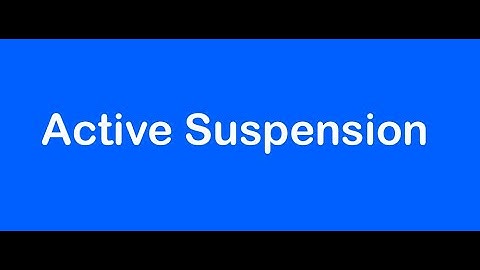Feedback Controller of a Quarter CarActive Suspension System