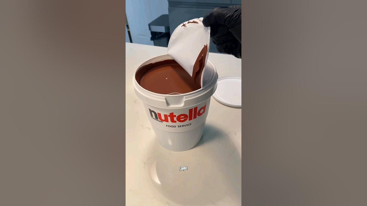 Nutella & Nutella Buckets ASMR I Satisfying 