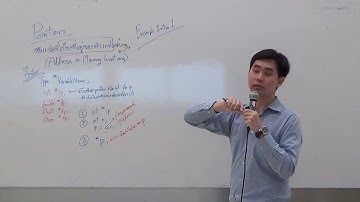 C Programming EP.43 แนะนำการใช้งาน Pointers เริ่มเขียนโปรแกรมกันเถอะ