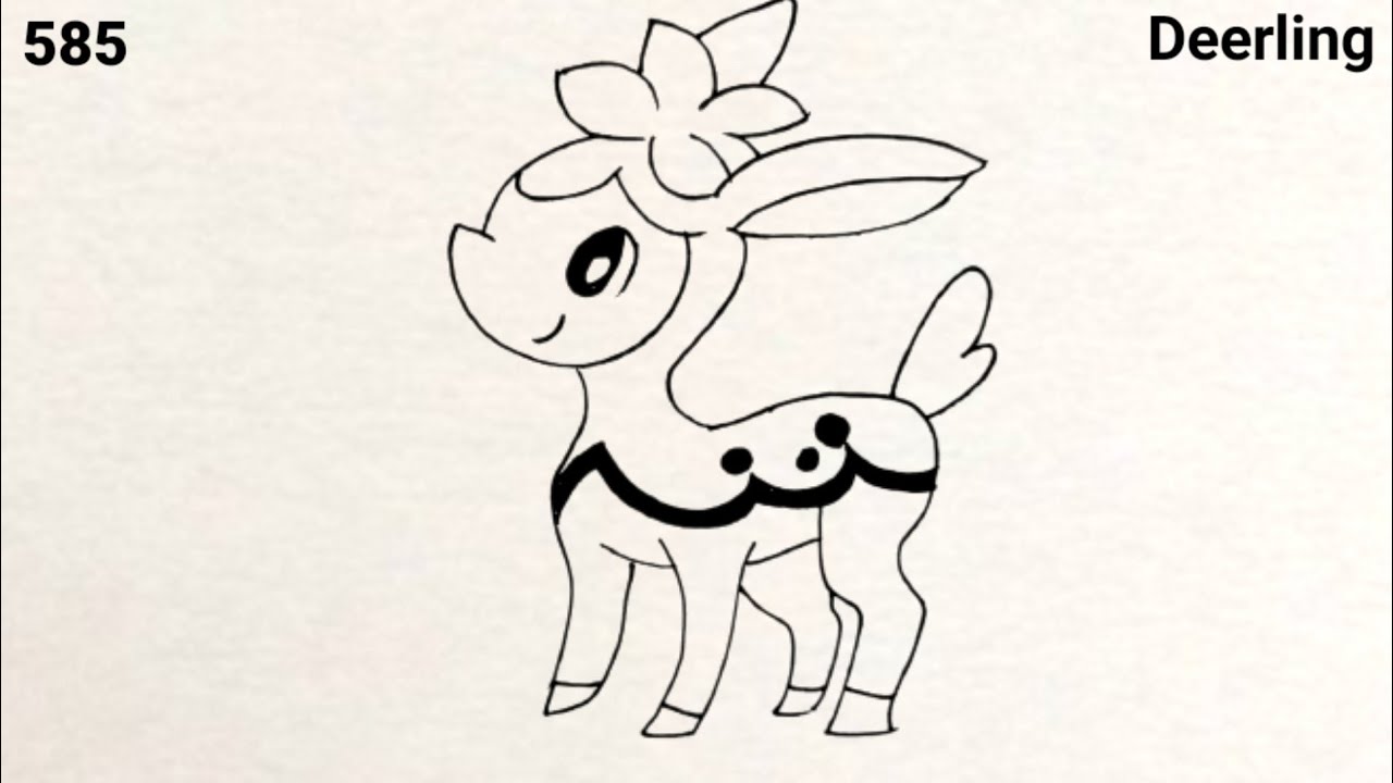 Discover 68 newest deerling coloring pages , 100 free printables