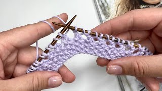 картинка: СВЯЖИ ТОП СПИЦАМИ УЗОРОМ из 1 ряда! РАППОРТ 2 петли! Крупная сетка спицами. Отличный летний узор.