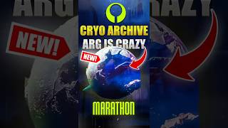 Marathons SECRET ARG Is Almost Solved... Cryo Archive is Soon! 👀 #marathon #marathonarg #bungie