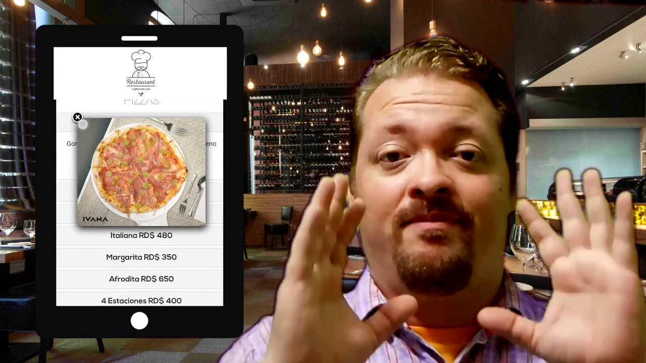 Menú QR Digital para Restaurantes - YouTube