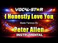 I Honestly Love You - Peter Allen KARAOKE Without Backing Vocals