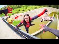 Spider man escaping angry spider mom in real life part 3 upgirl  action parkour pov chase 