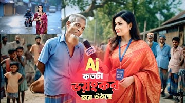 AI এখন এতটাই ভয়ংকর হয়েছে যে বিশ্বাস করা কঠিন! এটা কি সত্যি মানুষ বানিয়েছে? না AI? 