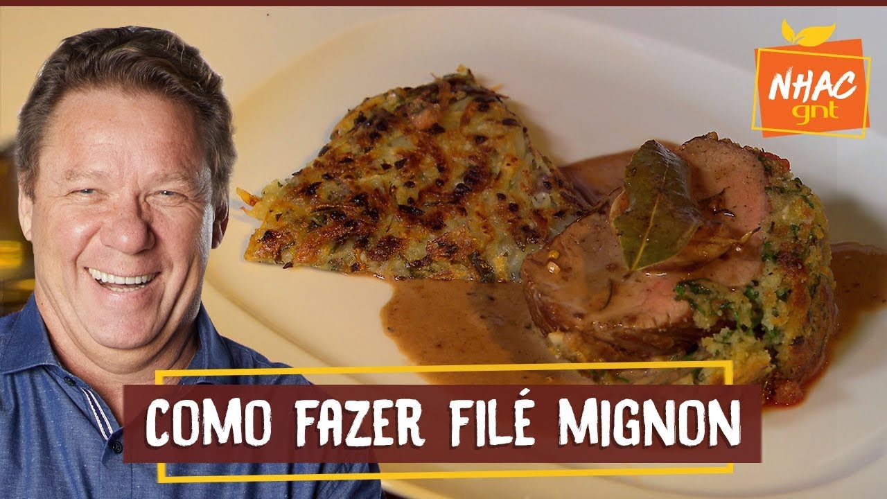 Filé mignon com batata paillasson: como fazer prato IRRESISTÍVEL | Claude Troisgros |Que marravilha!