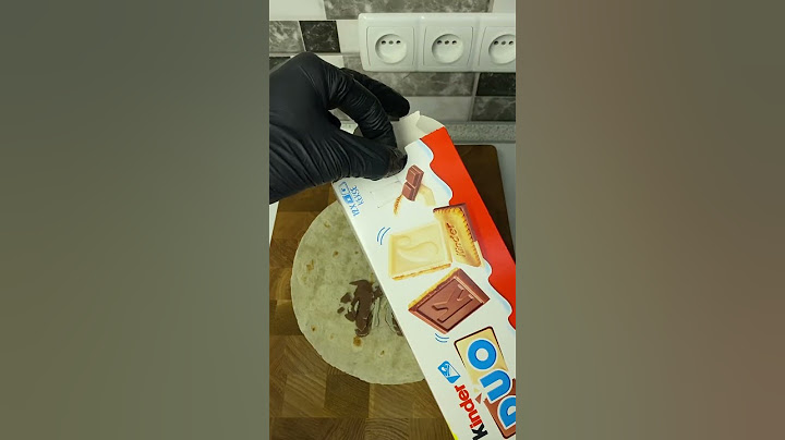Kinder Surprise x Kinder Duo x Kinder Chocolate Burrito 🌯
