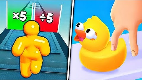 Tall Man Run Vs Crushy Fingers - All level Mobile Gameplay Walkthrough Android iOS