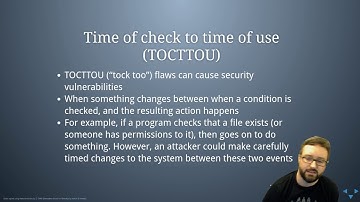Race Conditions and Time of Check to Time of Use TOCTTOU Vulnerabilities