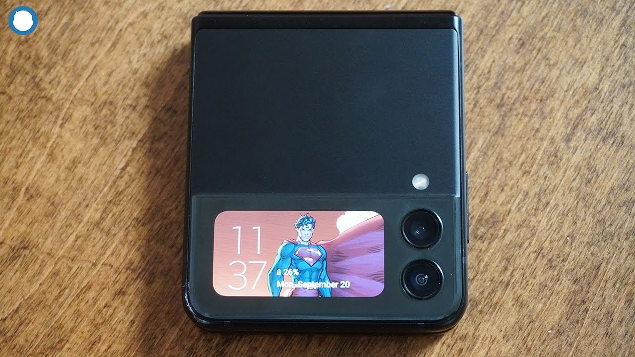 How To Set Gifs Videos And Photos On Galaxy Z Flip 3 Cover Screen Youtube