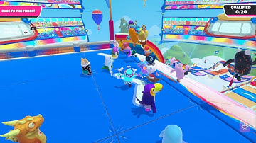 Track attack speed run in fall guys