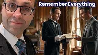 How Elite Butlers Train Their Brains to Never Forget | Memory Tricks for Focus