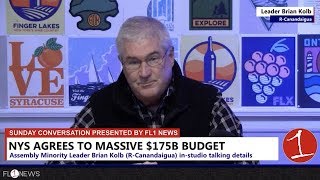 NY Assembly Minority Leader Brian Kolb .::. Sunday Conversation 4/7/19