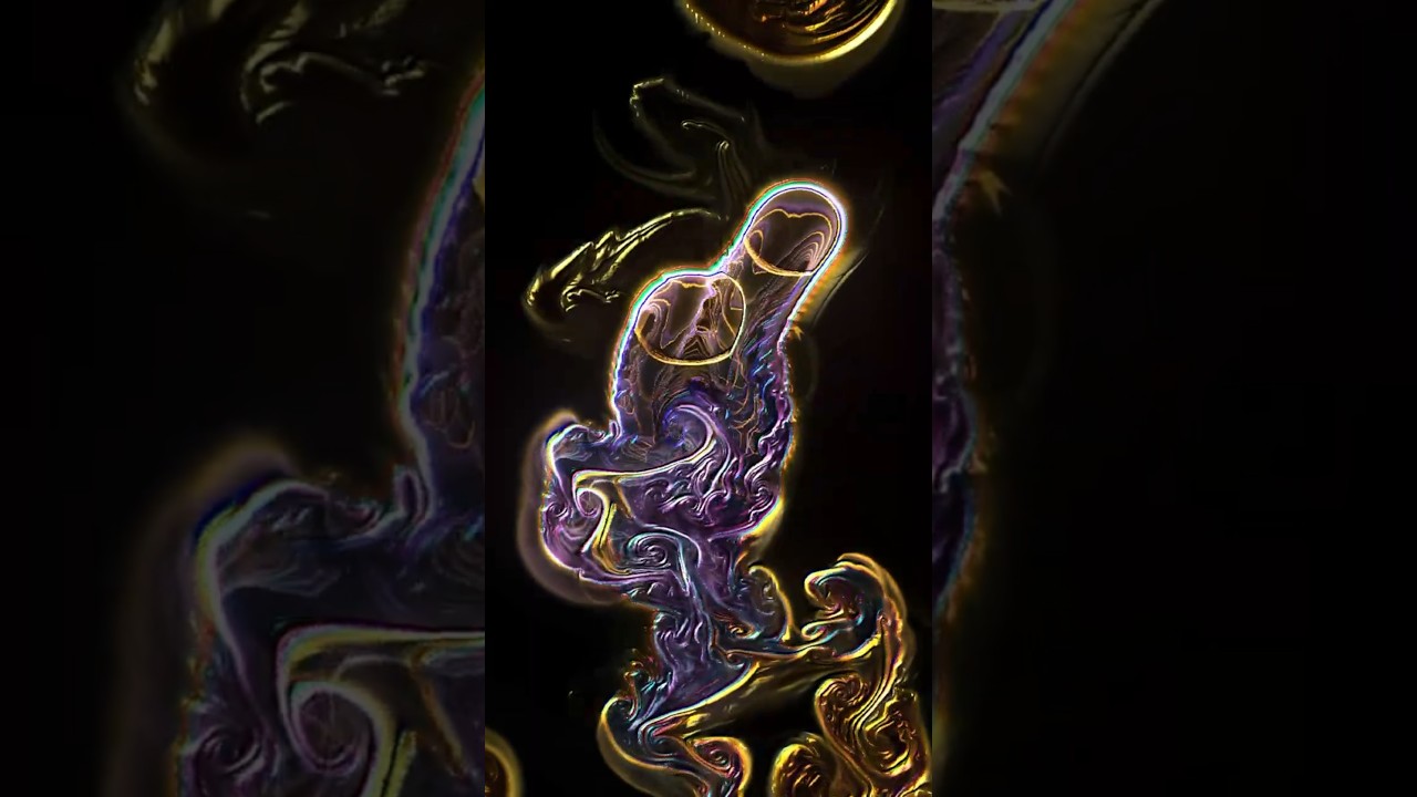 Floating Cosmic Music 4 🌌 Deep Relaxation & Abstract Visuals in 4K (2 Hour)