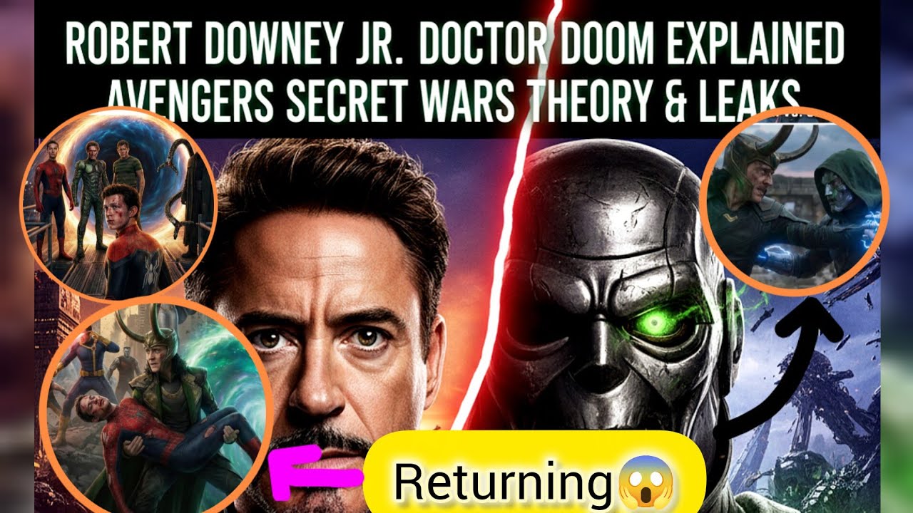 Robert Downey Jr. Doctor Doom Explained | Avengers Secret Wars Theory & Leaks