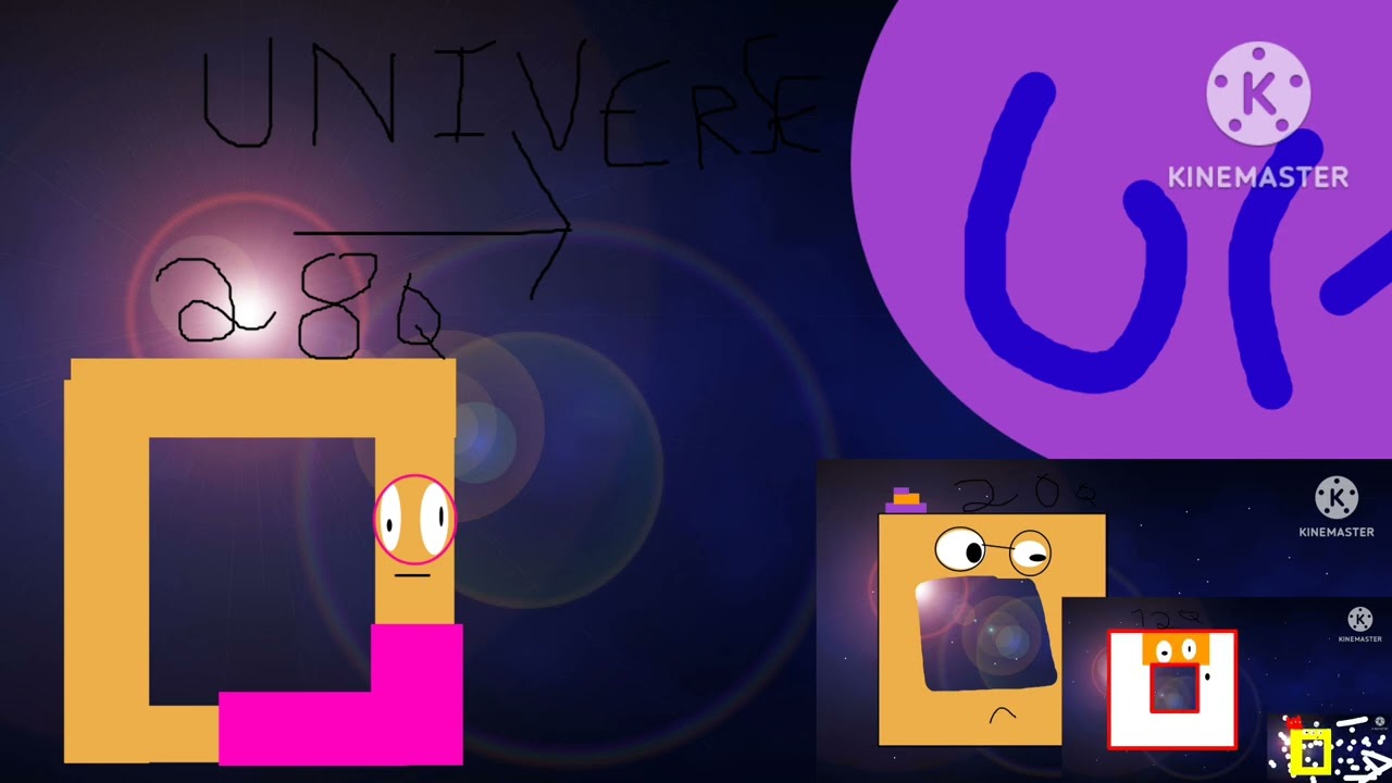 64Q Sneezing The Universe Is Nearby! (Numberblocks Sneezing Part