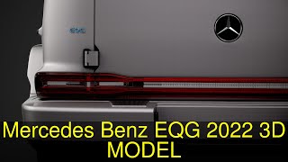3D Model Of Mercedes Benz Eqg 2022 Review