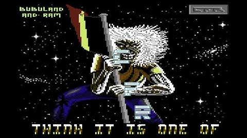 C64 One File Demo: Iron Maiden 1987 by Commando Frontier (CFR)