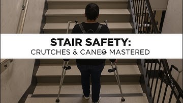5 Essential Tips for Mastering Stair Navigation with Canes and Crutches
