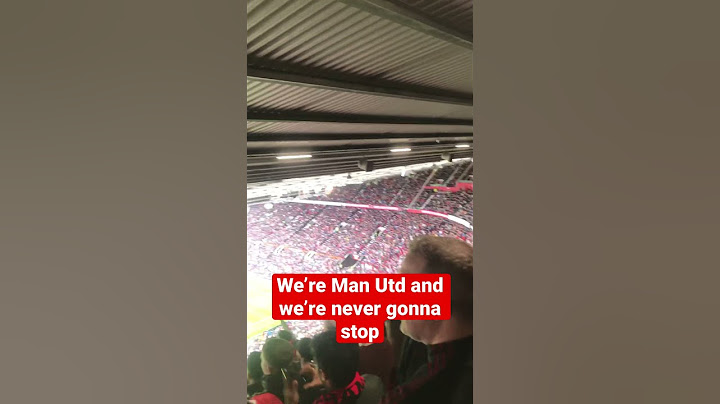 We’re Man Utd and We’re never Gonna Stop | Man Utd vs Aston Villa | #manchesterunited #manutd #mufc
