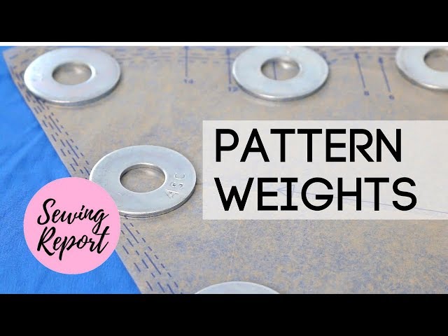 HOW TO SEW YOUR OWN CUTE PATTERN WEIGHTS - DIY Fabric Weights for Sewing  Patterns Tutorial 