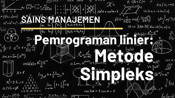 Simpleks Part 3 - Pemrograman Linier