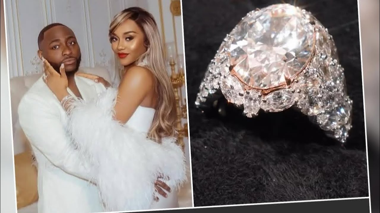 Davido Spends $5M on Chivido Wedding | Chioma’s Ring & Richard Mille ...