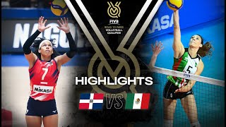 🇩🇴 DOM vs. 🇲🇽 MEX - Highlights | Women's OQT 2023