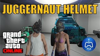 GTA 5 ONLINE HOW TO SAVE JUGGERNAUT HELMET MALE FEMALE PS4 XB1 PC 1.40