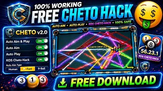8 Ball Pool New KOS Hack | 100% Undetectable Auto Play Hack 