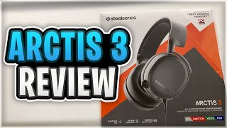 SteelsSeries Arctis 3 Review + Mic Test! - Best $60 Budget Gaming Headset