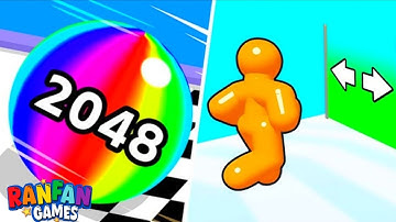 Ball Run 2048 | Tall Man Run - All Level Gameplay Android,iOS - NEW APK UPDATE