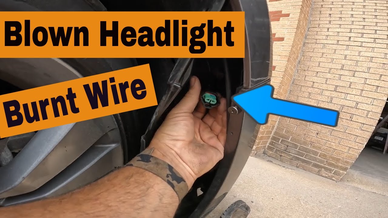 Honda Accord Headlight Not Working Broken Wire SIMPLE FIX YouTube