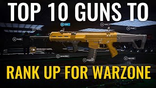 Top 10 Guns to Rank up before the Modern Warfare 3 Season 1 Warzone Integration.