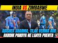 Abishek Sharma, Tilak Verma Aur Hardik Pandya Ne Lgaya Phenta | BasitAli